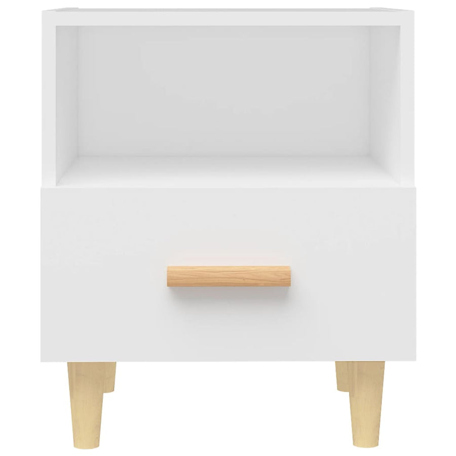 Nachtkastjes 2 St 40X35X47 Cm Wit