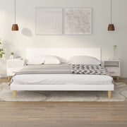 Bedside tables 2 pcs 40x35x47 cm white