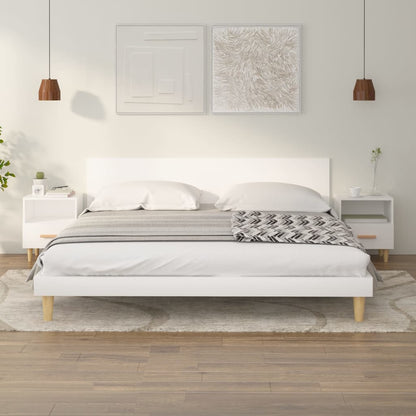 Nachtkastjes 2 St 40X35X47 Cm Wit