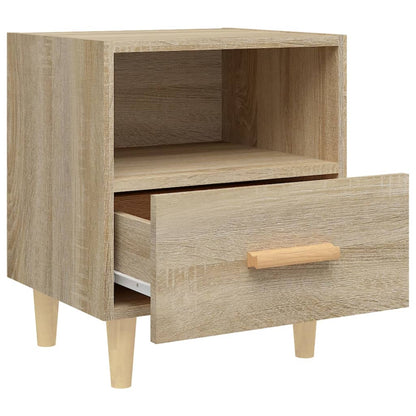 Nachtkastjes 2 St 40X35X47 Cm Sonoma Eikenkleurig