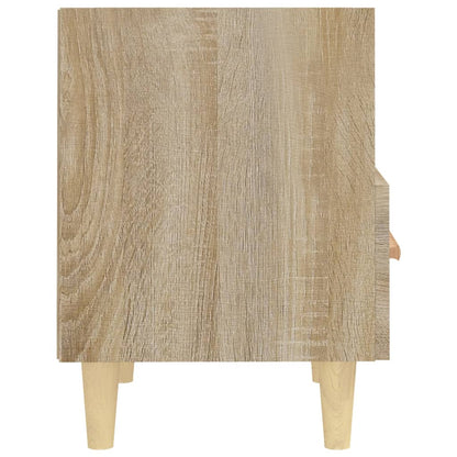 Nachtkastjes 2 St 40X35X47 Cm Sonoma Eikenkleurig