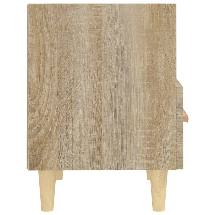 Nachtkastjes 2 St 40X35X47 Cm Sonoma Eikenkleurig