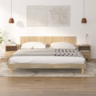 Nachtkastjes 2 st 40x35x47 cm sonoma eiken