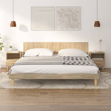 Nachtkastjes 2 St 40X35X47 Cm Sonoma Eikenkleurig