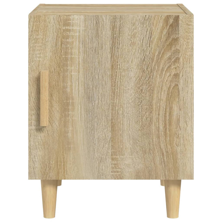Nachtkastjes 2 St Bewerkt Hout Sonoma Eikenkleurig