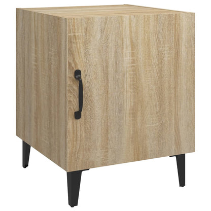 Nachtkastjes 2 St Bewerkt Hout Sonoma Eikenkleurig