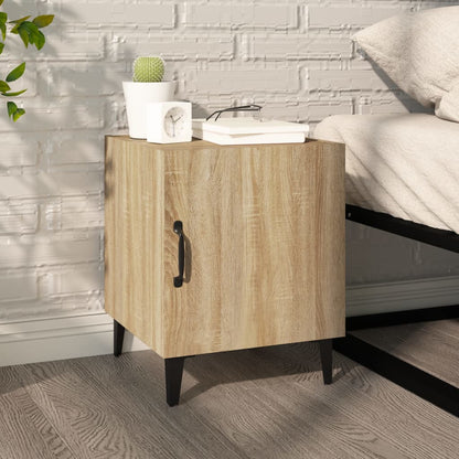 Nachtkastjes 2 St Bewerkt Hout Sonoma Eikenkleurig