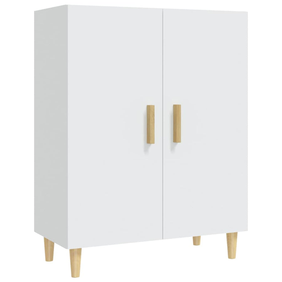 Dressoir 70X34X90 Cm Bewerkt Hout Wit