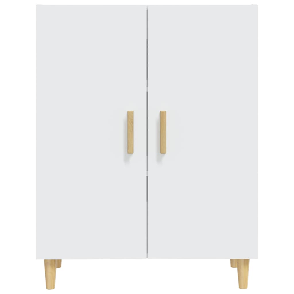 Dressoir 70X34X90 Cm Bewerkt Hout Wit