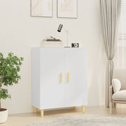 Sideboard 70x34x90 cm treated wood white