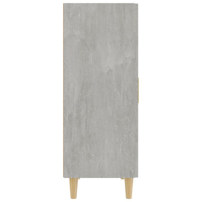 Dressoir 70X34X90 Cm Bewerkt Hout Betongrijs