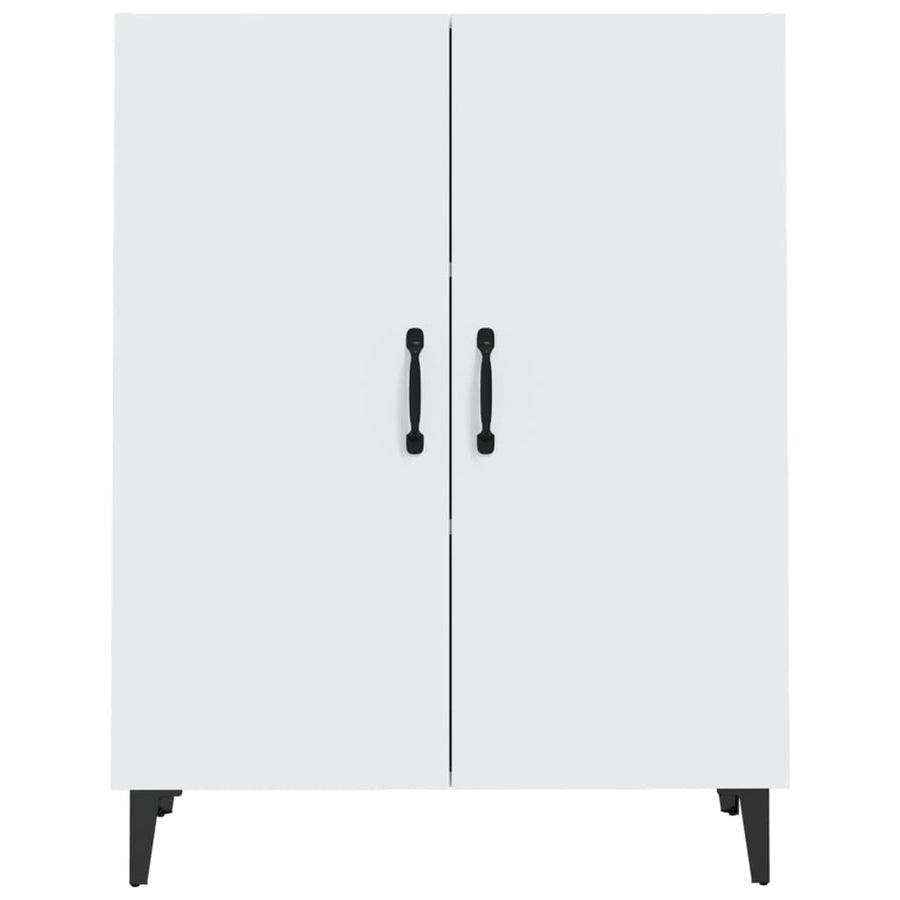 Dressoir 70X34X90 Cm Bewerkt Hout Wit