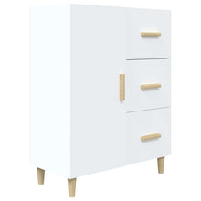 Dressoir 69,5X34X90 Cm Bewerkt Hout Wit