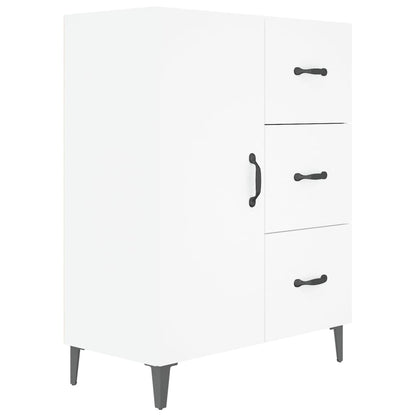 Dressoir 69,5X34X90 Cm Bewerkt Hout Wit