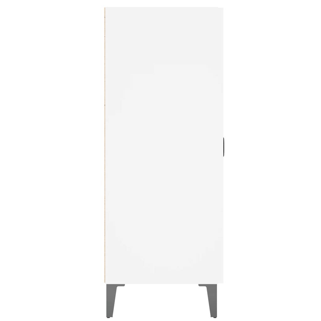 Dressoir 69,5X34X90 Cm Bewerkt Hout Wit