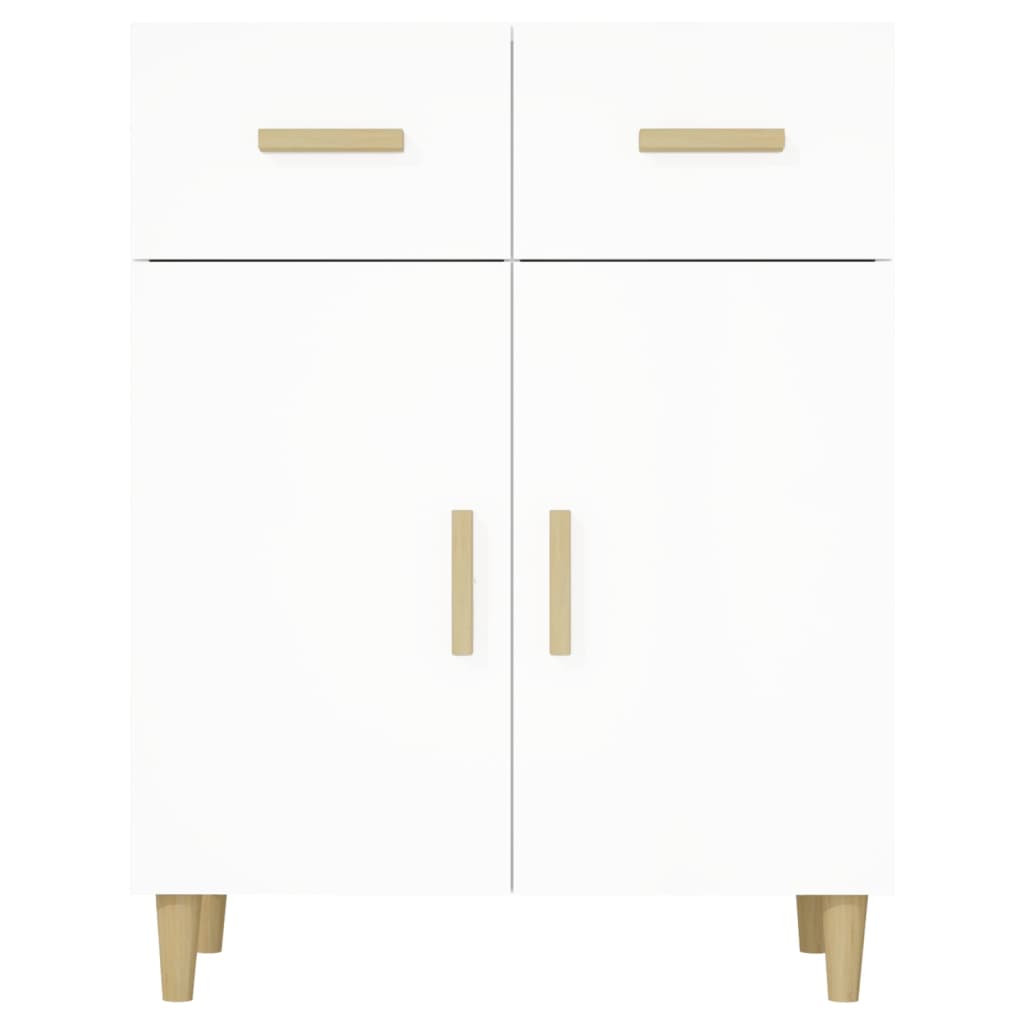 Dressoir 69,5X34X89 Cm Bewerkt Hout Wit