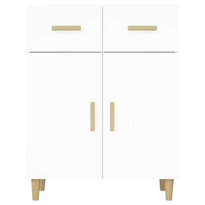 Dressoir 69,5X34X89 Cm Bewerkt Hout Wit