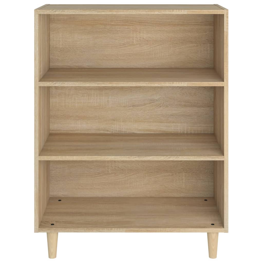 Dressoir 69,5X32,5X90 Cm Bewerkt Hout Sonoma Eikenkleurig
