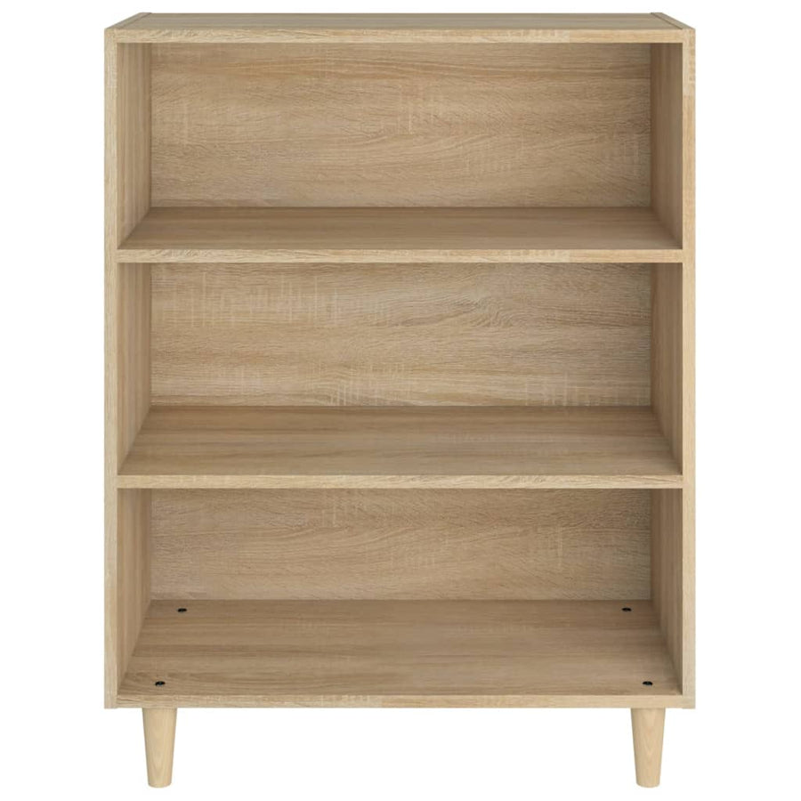 Dressoir 69,5X32,5X90 Cm Bewerkt Hout Sonoma Eikenkleurig