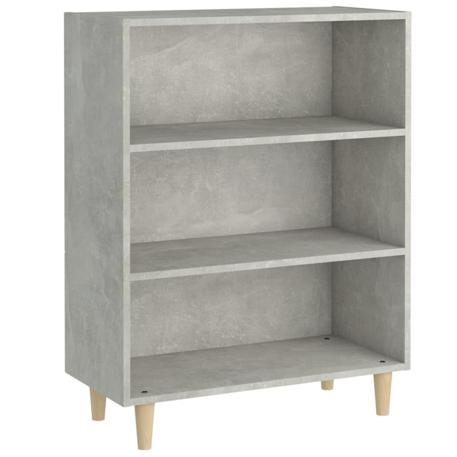 Dressoir 69,5X32,5X90 Cm Bewerkt Hout Betongrijs