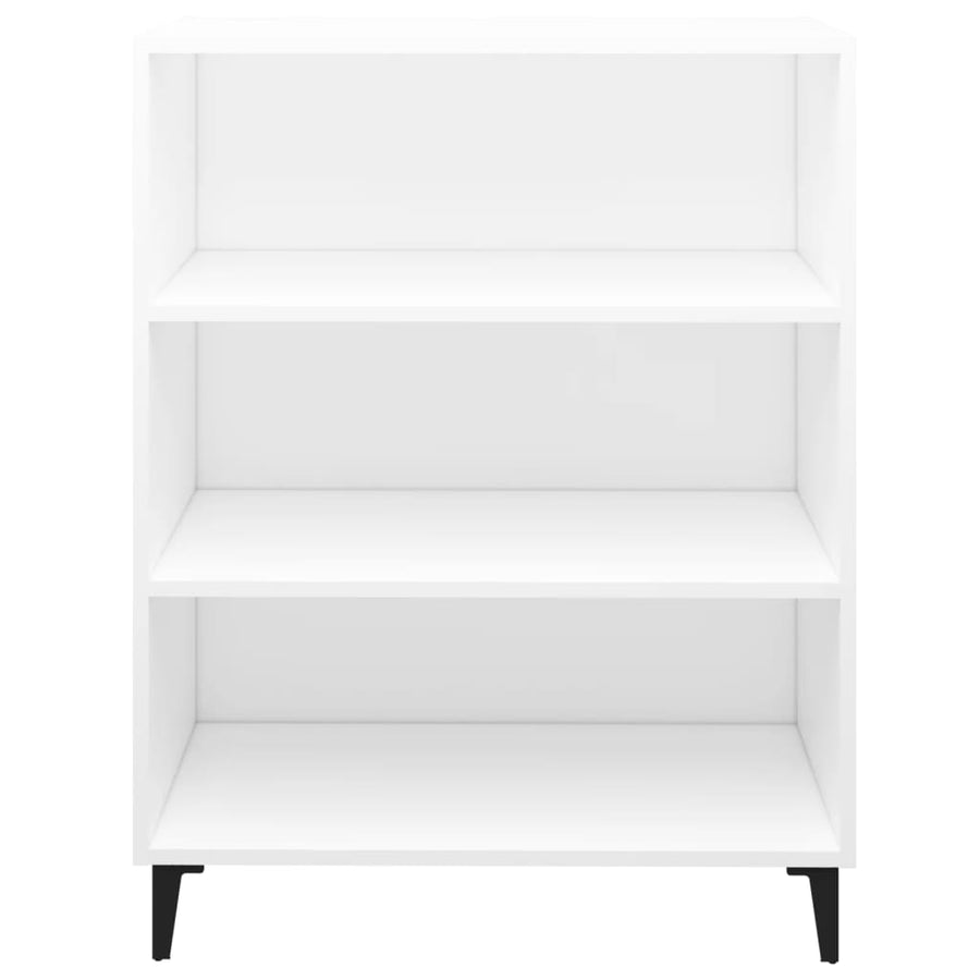 Dressoir 69,5X32,5X90 Cm Bewerkt Hout Wit