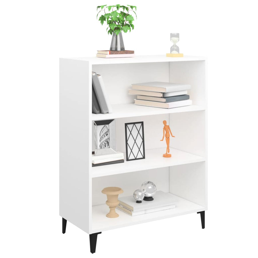Dressoir 69,5X32,5X90 Cm Bewerkt Hout Wit
