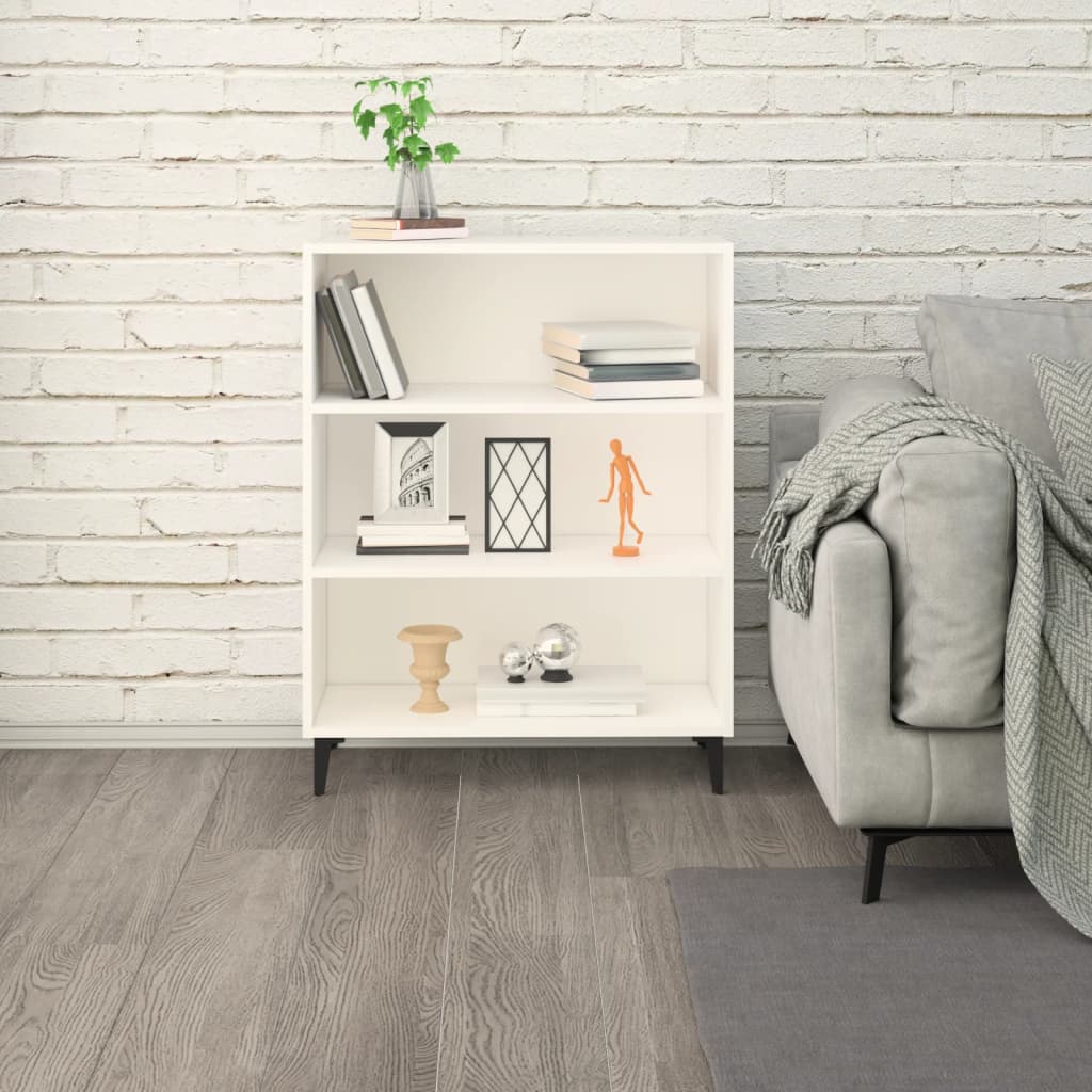 Dressoir 69,5X32,5X90 Cm Bewerkt Hout Wit