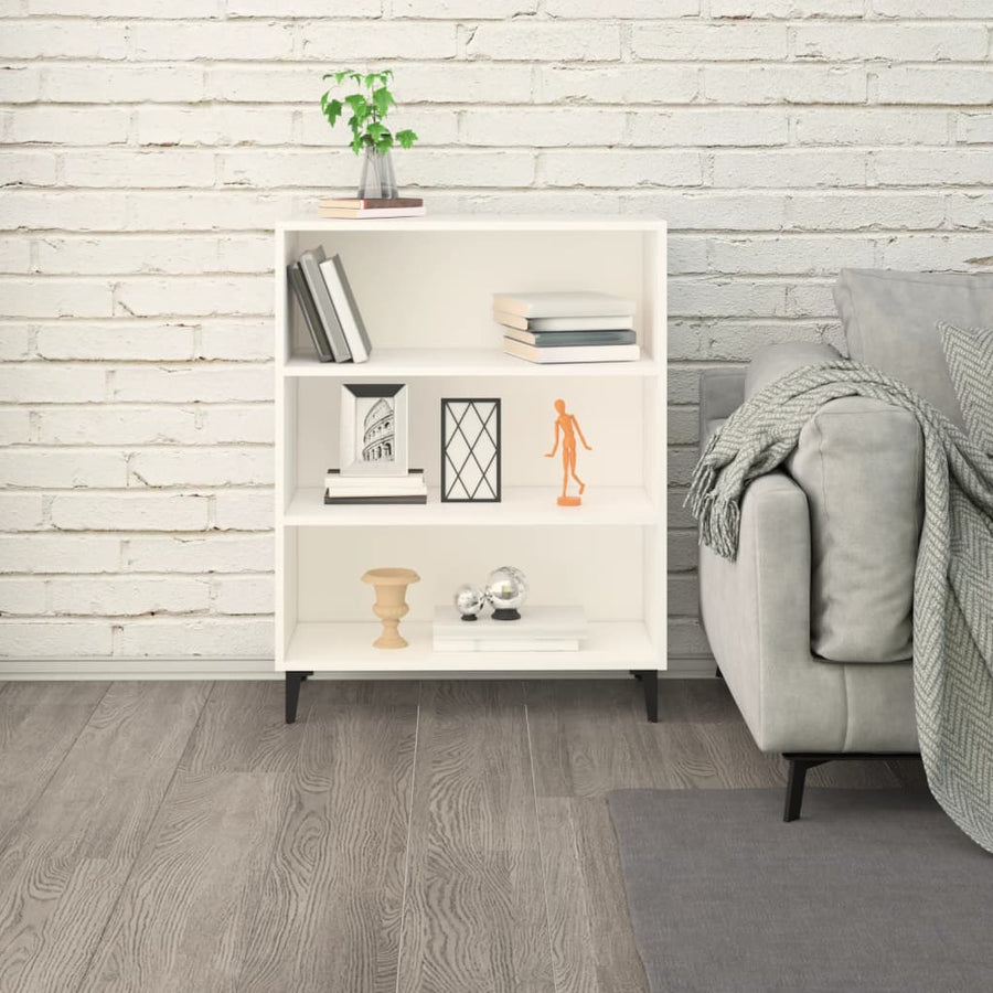 Dressoir 69,5X32,5X90 Cm Bewerkt Hout Wit