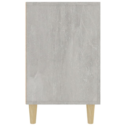 Dressoir 100X36X60 Cm Bewerkt Hout Betongrijs