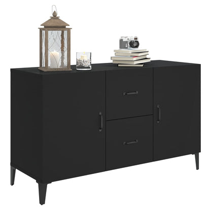 Dressoir 00X36X60 Cm Bewerkt Hout Zwart