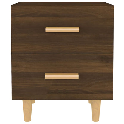 Nachtkastjes 40X35X47,5 Cm Bruineikenkleurig 2 bruin eikenkleur