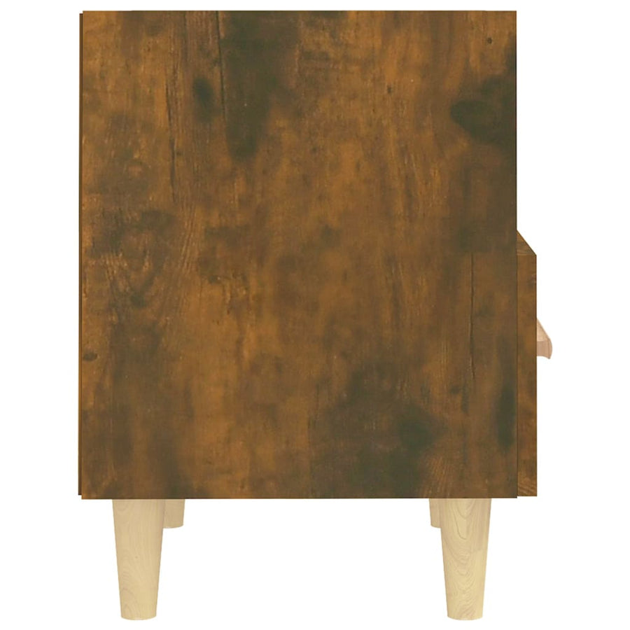 Nachtkastje 40X35X47 Cm Gerookt Eikenkleurig