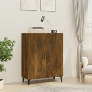 Dressoir 70x34x90 cm bewerkt hout gerookt eiken