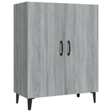 Dressoir 70X34X90 Cm Bewerkt Hout Grijs Sonoma Eikenkleurig