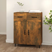 Dressoir 69,5x34x90 cm bewerkt hout gerookt eiken
