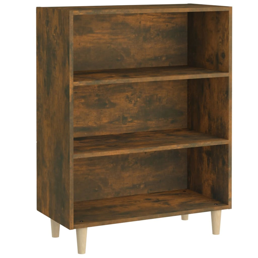 Dressoir 69,5X32,5X90 Cm Bewerkt Hout Gerookt Eikenkleurig