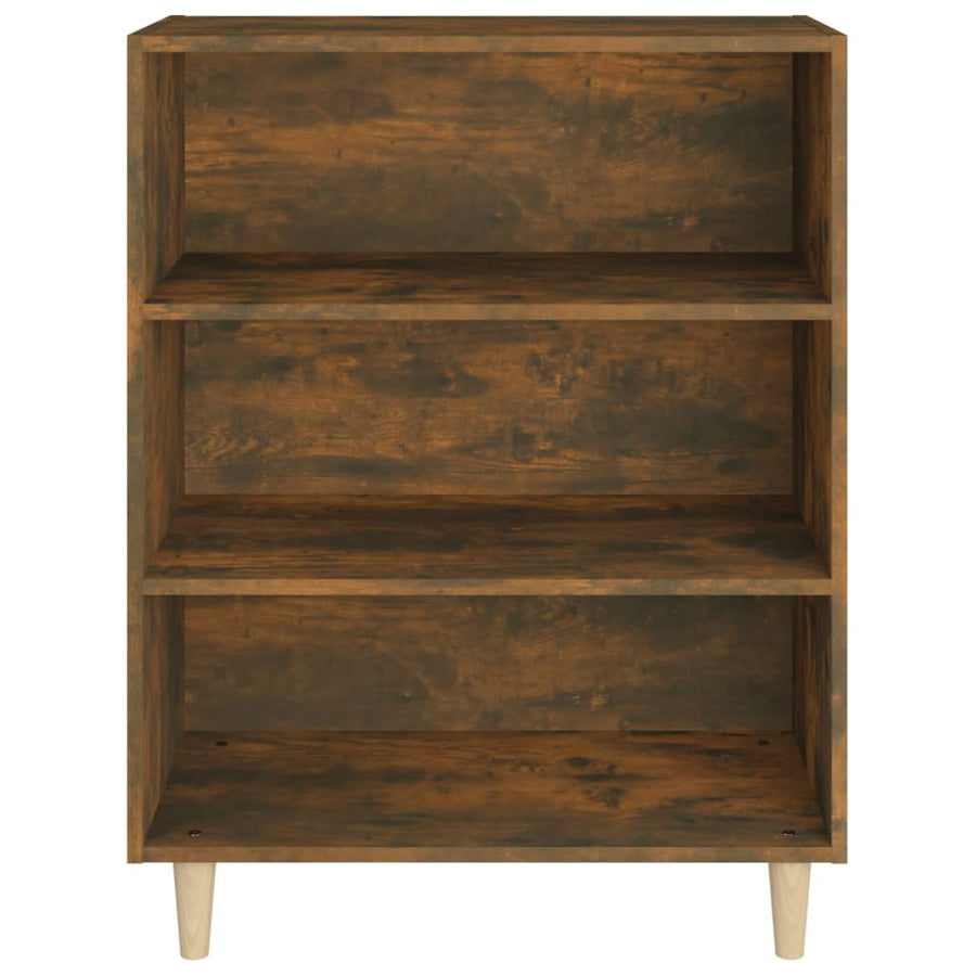 Dressoir 69,5X32,5X90 Cm Bewerkt Hout Gerookt Eikenkleurig