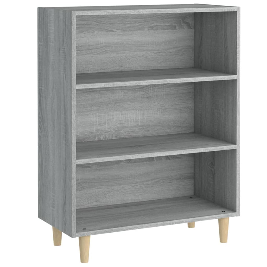 Dressoir 69,5X32,5X90 Cm Bewerkt Hout Grijs Sonoma Eikenkleurig