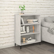 Dressoir 69,5x32,5x90 cm bewerkt hout grijs
