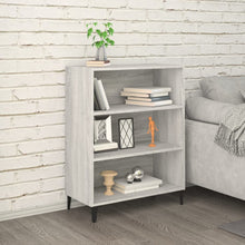 Dressoir 69,5X32,5X90 Cm Bewerkt Hout Grijs Sonoma Eikenkleurig