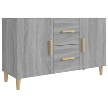 Dressoir 100X36X60 Cm Bewerkt Hout Grijs Sonoma Eikenkleurig
