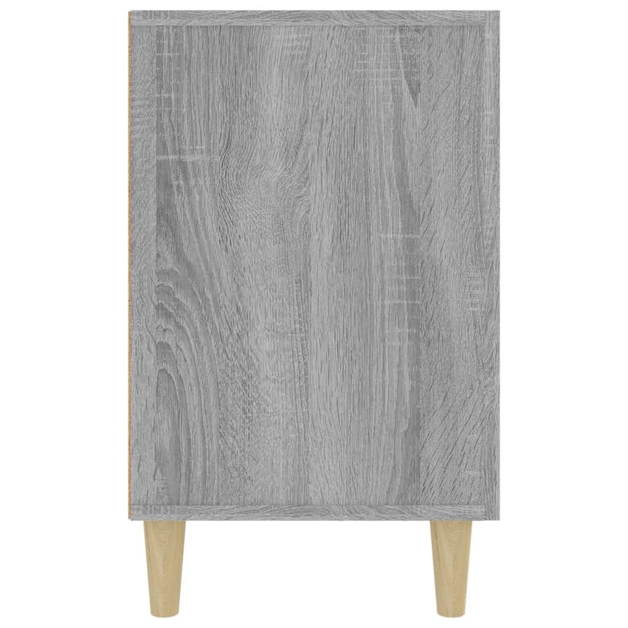 Dressoir 100X36X60 Cm Bewerkt Hout Grijs Sonoma Eikenkleurig