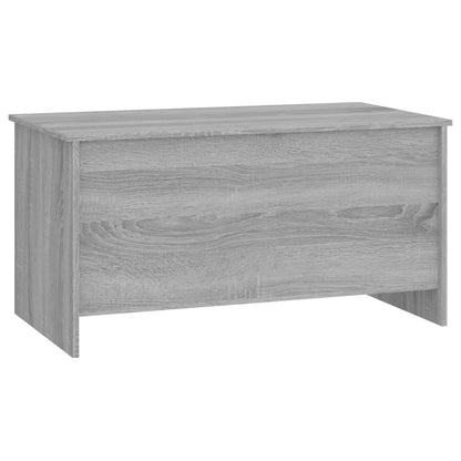 Salontafel 102X55,5X52,5 Cm Bewerkt Hout Eiken 102 x 55 x 52.5 cm