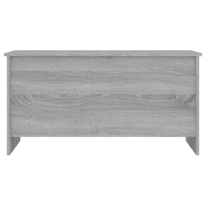 Salontafel 102X55,5X52,5 Cm Bewerkt Hout Eiken 102 x 55 x 52.5 cm