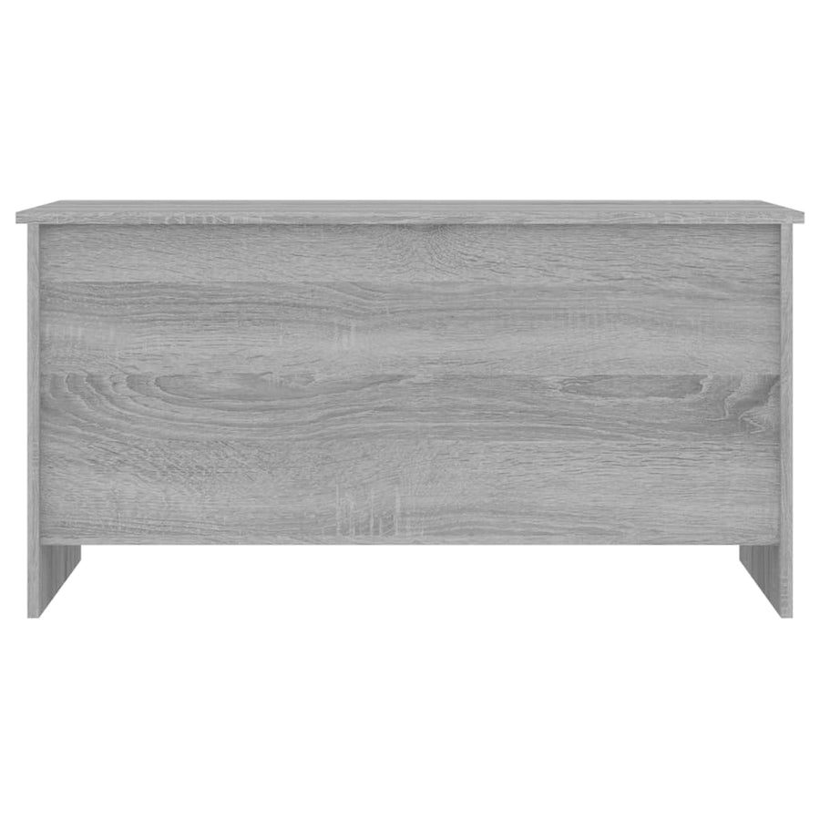 Salontafel 102X55,5X52,5 Cm Bewerkt Hout Eiken 102 x 55 x 52.5 cm