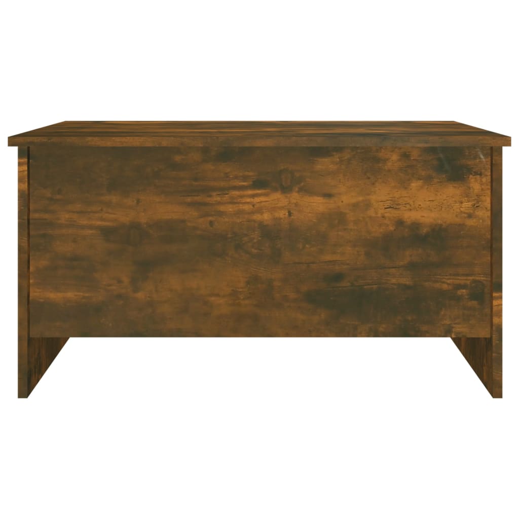 Salontafel 80X55,5X41,5 Cm Bewerkt Hout Kleurig 80 x 55 x 41.5 cm
