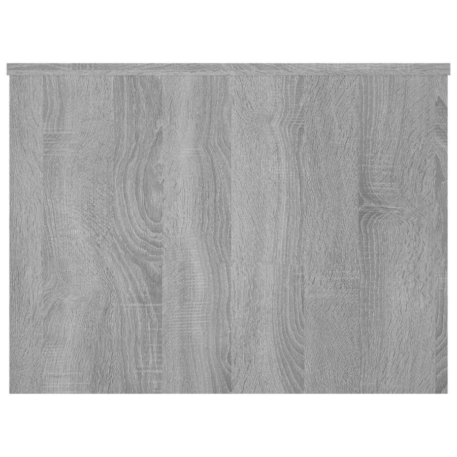 Salontafel 80X55,5X41,5 Cm Bewerkt Hout Eikenkleur 80 x 55 x 41.5 cm