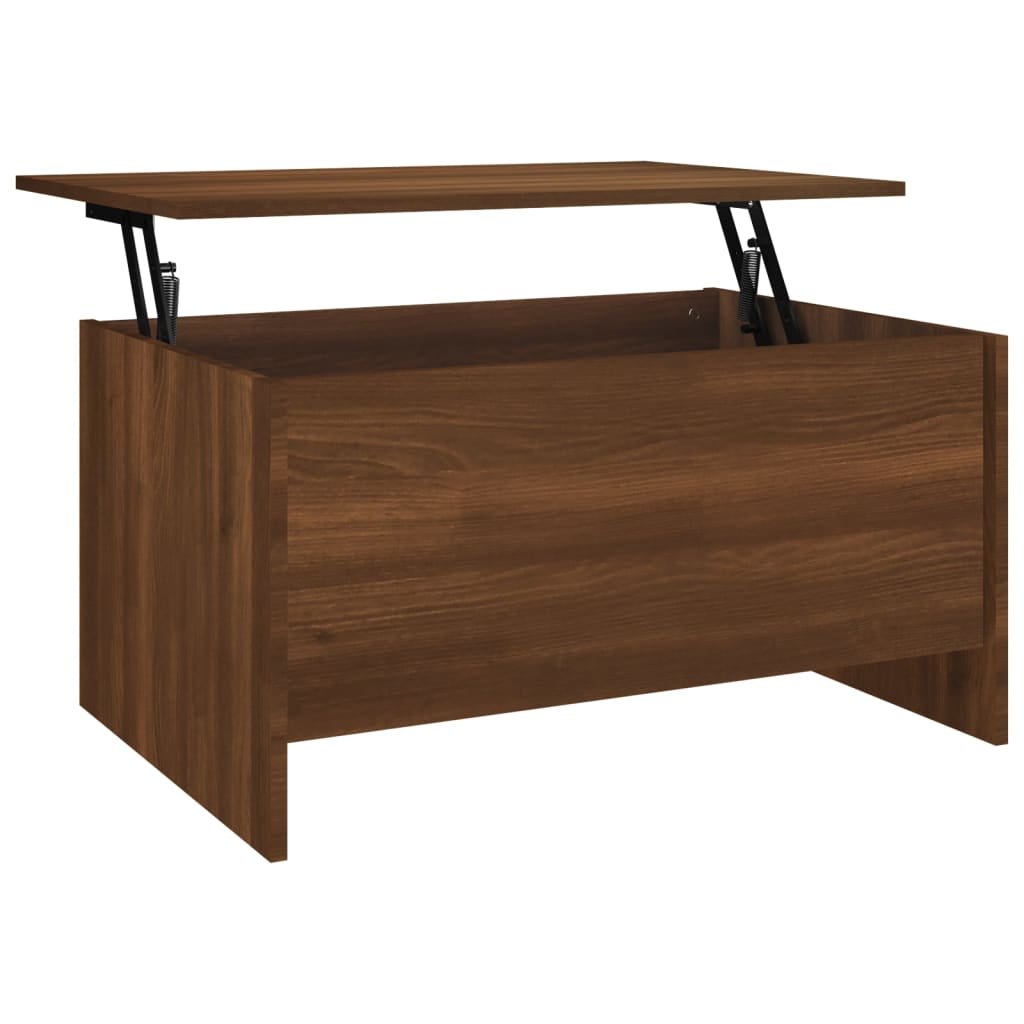Salontafel 80X55,5X41,5 Cm Bewerkt Hout 80 x 55 x 41.5 cm