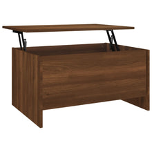 Salontafel 80X55,5X41,5 Cm Bewerkt Hout 80 x 55 x 41.5 cm