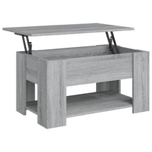 Salontafel 79X49X41 Cm Bewerkt Hout Grijs Sonoma Eikenkleurig